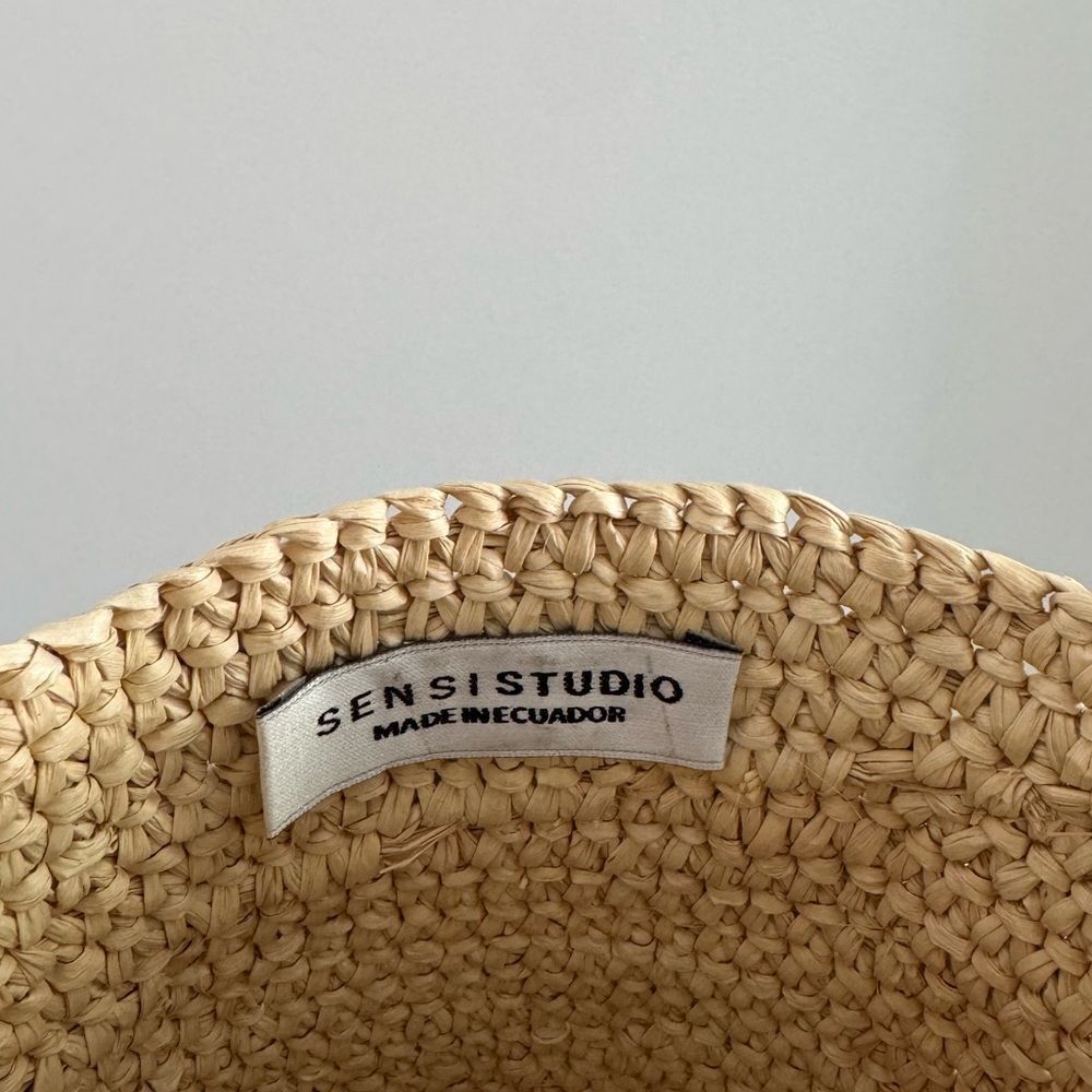 NEW Sensi Studio Mini Straw Bag - Picture 4 of 5